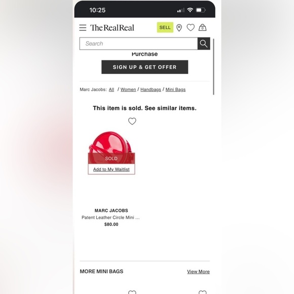 Marc Jacob’s cherry Red Circle Patent Leather Mini Crossbody Bag NEW - Picture 9 of 9